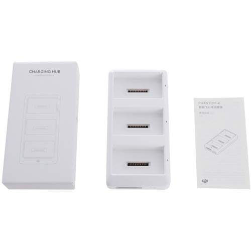 Carregador de Bateria Hub Phantom 4 Part8, DJI, CP.PT.000343.02, Branco