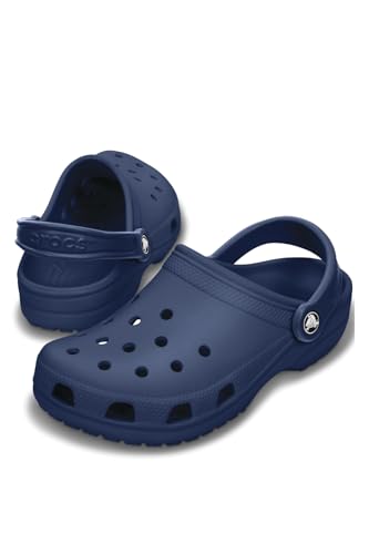 Image of Crocs Classic Mens Shoes Size 4, Color: Navy-Blue