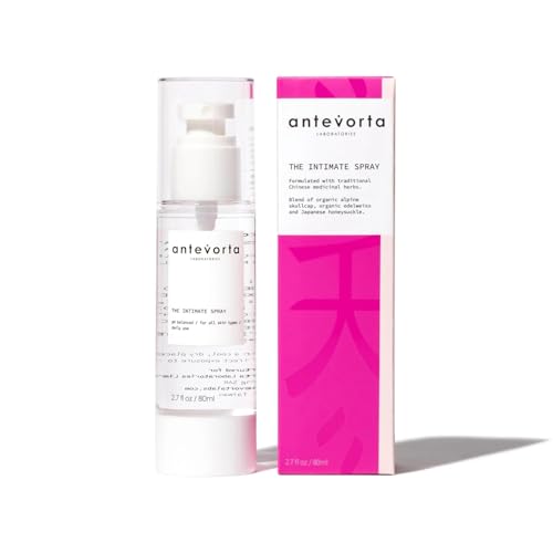 Image of Antevorta The Intimate Spray Moisturizing & Hydrating for Dryness, Odor, Itching, Neutralizes Odor, Irritability With Organic Alpine Skullcap, Edelweiss 2.7oz