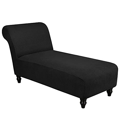 Topchances Jacquard Chaise Lounge Cover