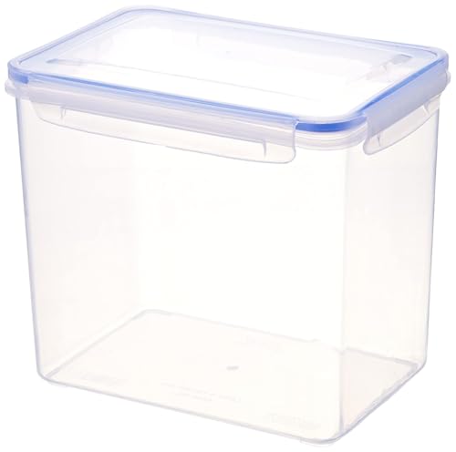 Image of Aristo 304 Lock & Fresh Airtight Food Storage Container, BPA Free, Leakproof & Freezer Safe, Transparent Kitchen Storage Box Set of 3-4400 ML (22 x 15.5 x 19cm)