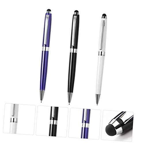 Lápiz Táctil Capacitivo de Metal para Tablet y Móvil con 3 Piezas de Escritura Precisa 3