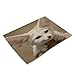 Les napperons de Table de Cuisine en Coton et Lin de la série Animal résistant à la Chaleur, antidérapants et antisalissures sont faciles à Nettoyer 42x32cm DB 2PCS