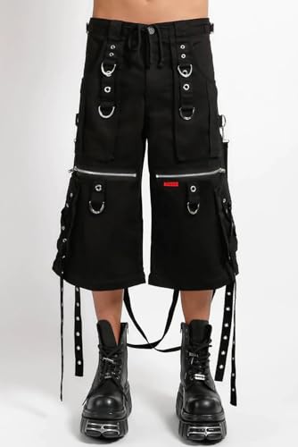X-Strap Zip Off Pants [BLACK/BLACK]4