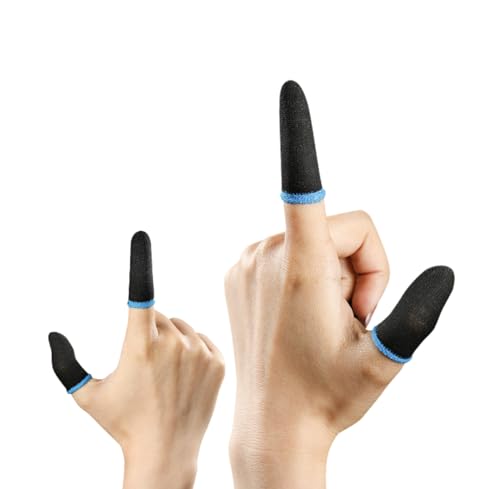 Image of ThunderBlade Finger Sleeves for Gaming (Black)