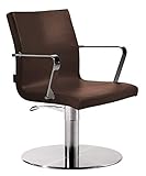 Salon Ambience - Professioneller italienischer Design- Salonstuhl - MELISSA, Vintage Tan braun
