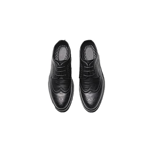 Zapatos de cuero formal para hombres elegantes en bodas y ceremonias 6