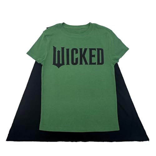 T-shirt Wicked enfant Bioworld vert à col rond et manches courtes