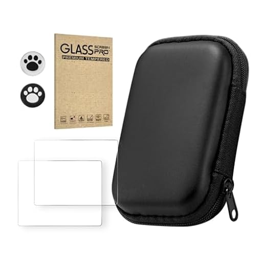 FUXIU Funda para consola de juegos y película Temper para R36S/R35S/RGB20S, bolsa de transporte de protección completa para consola de juegos y accesorios | Ya disponible en tu tienda friki favorita! En mundofriki.es!