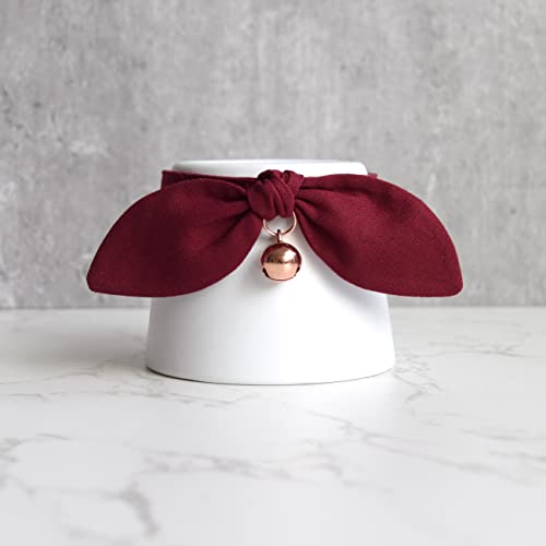 Cria & Co Fancy Bow Cat Collar With Bell For Pet Photography thumb #1