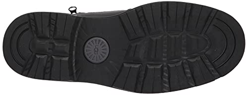 Ugg Men's Biltmore Mid Boot Plain Toe Boot, Black Leather, Size 10 #TOP3