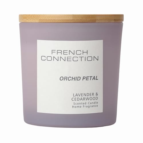 Image of French Connection Pastel Range Orchid Petal Candle 322g