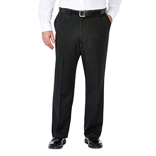 Haggar Men's Classic Fit Soild Stretch Suit Separate Pant (Regular and Big and Tall)