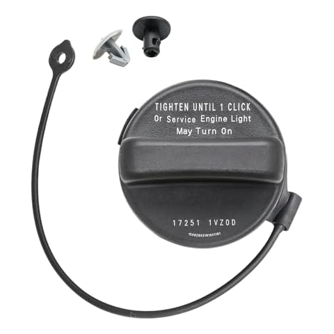Gas Cap Fuel Cap Replaces 17251-3JA0A 2 pcs for Nissan 2011-2020 Frontier 2012-2020 Versa 2014-2019 Versa Note 2013-2018 Altima 2013-2020 Pathfinder 2015-2020 Murano, Infiniti 2013 JX35 2014-2020 QX60 Cover