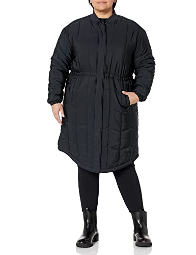 Amazon Essentials Women's Cozy Oversized Quilted Coat in Black - Perfect for Chilly Days and Plus Size Friendly! - Image 6