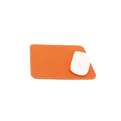 0387Native Creation マウスパッド NC3710 全8色 栃木レザー[ORANGE][納期1〜2カ月]