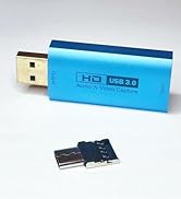 HDMI to USB Capture Card with Type-C Converter Adapter for 2nd Monitor XA-MS2130TC