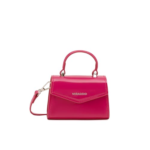Image of Miraggio Roxie Top Handle Mini Sling Bag With Adjustable & Detachable Crossbody Strap | Crossbody Bag For Women Casual Holiday Look | Statement Bags For Women