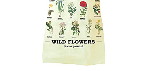 Gift Republic Wild Flower Apron, 100%-cotton, Multicoloured, One Size - Image 3