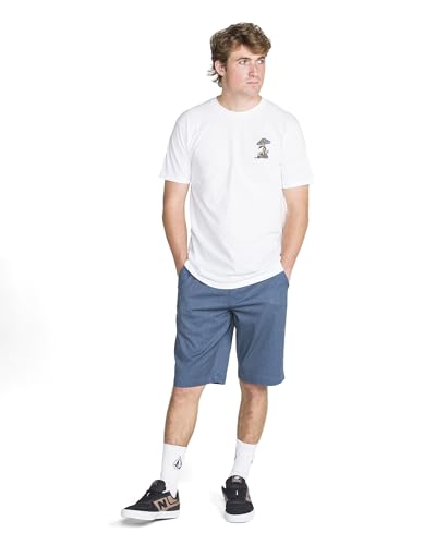 Image of Volcom Men's Vmonty Chino Shorts - 22 inch Outseam, Relaxed Fit, Durable Cotton Fabric