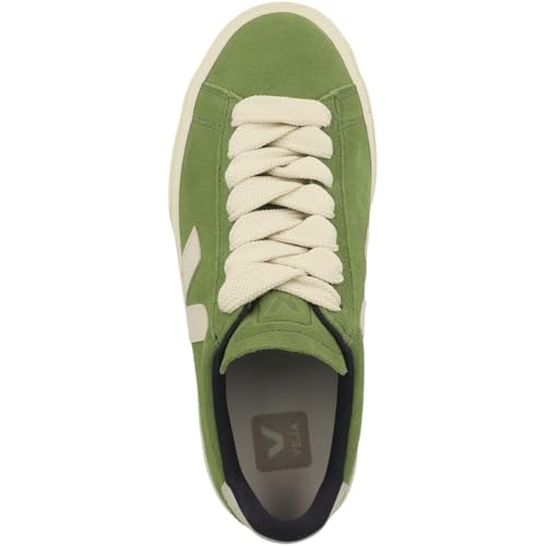 Veja Para Mujer. CP0320525 Zapatillas De Piel Campo Verde (38), Plano, Cordones, Casual - 2