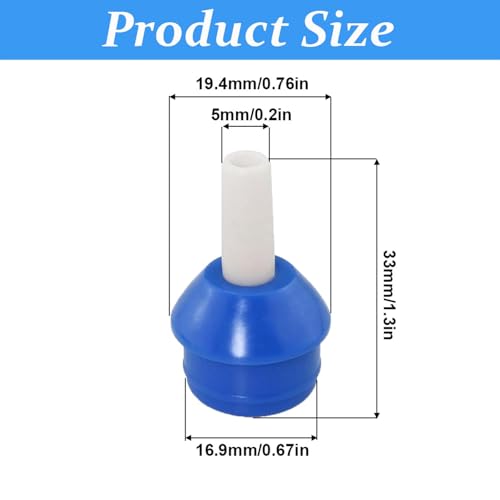 SagaSave Sucking Vacuum Desoldering Pump Replacement Tip Plastic Solder Sucker Remover Hand Tools for Electronic Maintenance, DIY Assembly, Plastic Processing