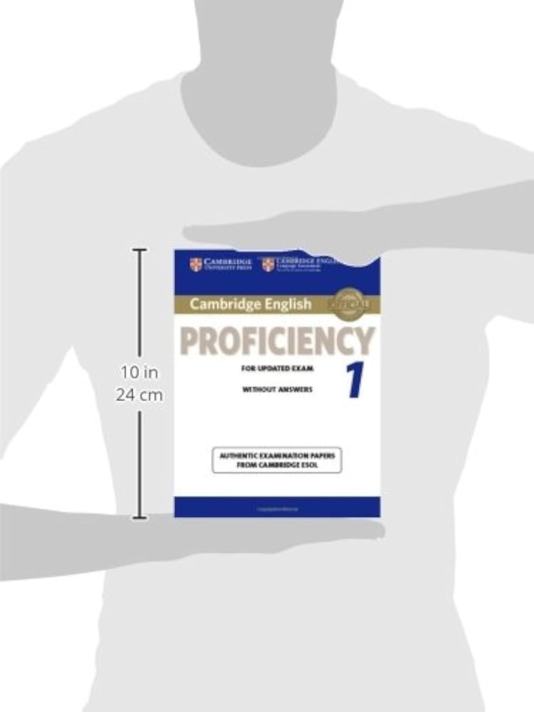 Amazon.com: Cambridge English Proficiency 1 for Updated Exam