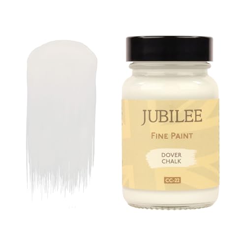 Guild Lane Jubilee Furniture Paint, Dover Chalk White, 60ml
