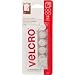 Velcro Sticky Back Coins 5/8 inch 15 Pack Clear 91328 (6-Pack)