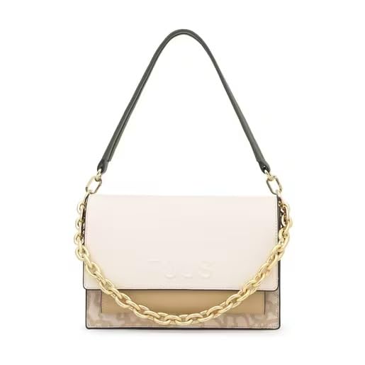 TOUS Bandolera M. Audree K Icon Marfil, Bolso Mujer