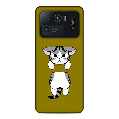 Image of Printed Mobile Back Hard Case Cover for Xiaomi Redmi 11 Ultra | Angry Baby cat, Cute cat,-2178