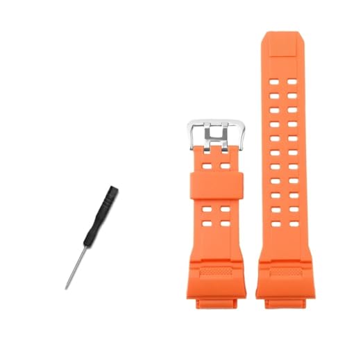 [X] VR[SvXgbv 16 ~[gʃWCgԃIW΃x[WvohJVItBbg Fit For G-SHOCK 3410 GW-9400 GW9300(A Orange-S)