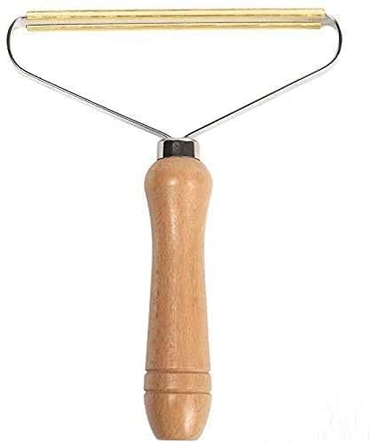 Lint Remover Pro - 1 PCS Double Sided Wooden Handle Portable Lint Remover for Clothes & Carpet, Pet Hair Remover-image-37