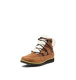 Sorel Women's Harlow Lace Cozy Boot — Velvet Tan, Blackened Brown — Waterproof Leather Ankle Booties — Size 9.5