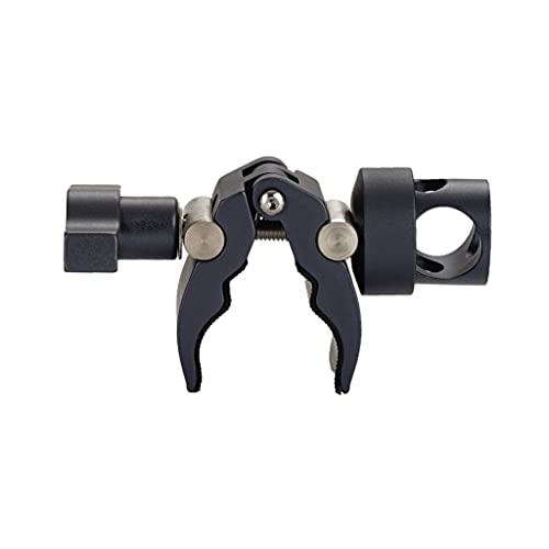 Image of 9.Solutions Python Clamp Mini, Unique Grip Head that Fastens onto Rods Ranging in Diameter from 1 /4 inch to 5 /8 inch, Max Load: 11lbs, 9.VB5079, Crab Clamp Rod Clamp