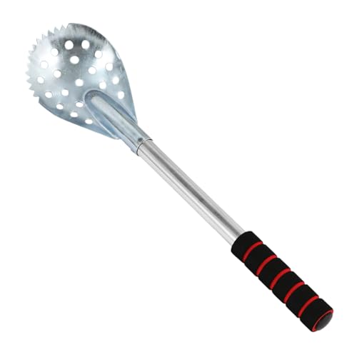Ice Fishing Scoop Metal, Winter Angling Tool, Ice Breaking Spoon,