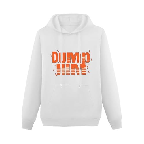 Dump Him Unisex Casual Hoodies Long Sleeve Lightweight Pullover Tops Loose Sweatshirt with Pocket3