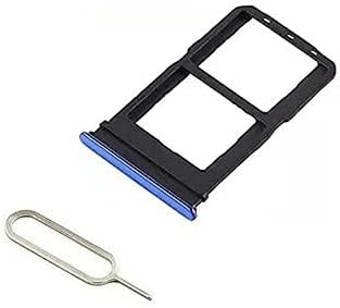 Replacement Sim Tray Holder Compatible with Vivo Z1X Blue