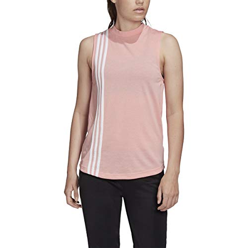 adidas Women's Must Haves 3-Stripe Tank Shirt, Black, X-Small