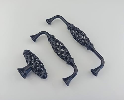 Poignées en bronze noir cage à oiseaux : finis les tiroirs difficiles à ouvrir - 8