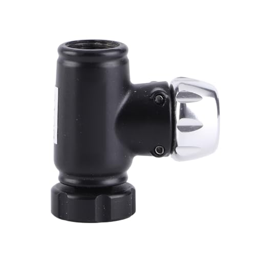 Cabezal de inflado CO2 GIYO para bomba de bicicleta portátil con válvula ligera de aluminio 3