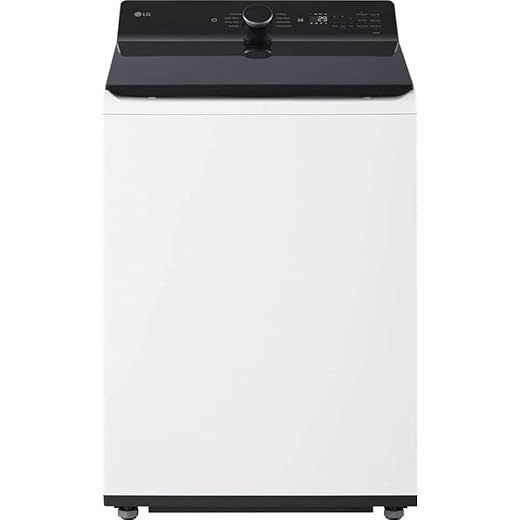 LG WT8400CW 5.5 Cu. Ft. White Mega Capacity Smart Top Load Washer w/EasyUnload