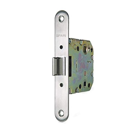 WOLFPACK LINEA PROFESIONAL - Picaporte 2000- 50 Acero Zincado Canto Redondo