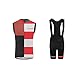 Produktbild UGLY FROG Rennrad Herren Radtrikot Set Fahrrad Ärmellos Jersey Set Schnelltrocknend Atmungsaktives Shirt + 3D Cushion Shorts Gepolsterte Bib Hose Cycling Vest Sets DEHerrenT17