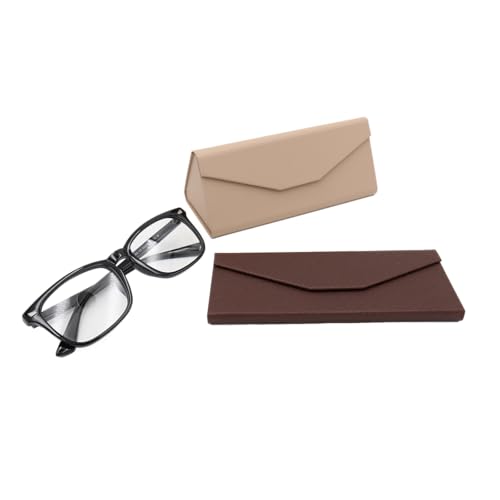 Image of Real Sic Glasses Case for Men and Women - Magnetic Folding Hard Shell Sunglass Holder - Inspired by Solid Color