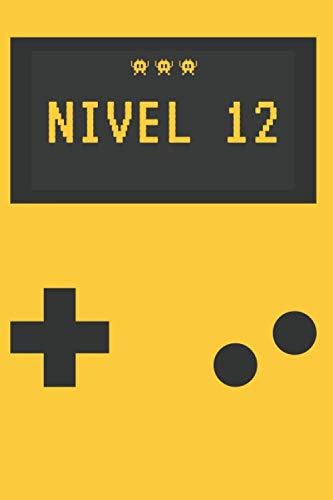 Regalo Cumpleaños Hombre - Nivel 12 - Libreta para Gamers Regalo Original y Barato para Cumpleaños de Hombre Agenda de 120 páginas Diario de ...