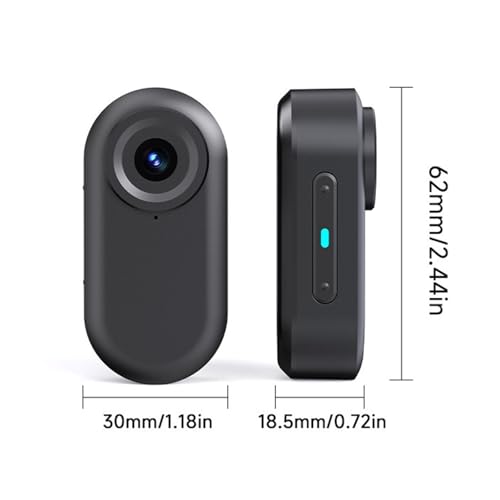 Caméra d'action 12 MP portable 1080p, écran LCD et webcam pour PC