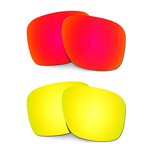Verre Oakley Holbrook XL OO9417 rouge or pour courir et conduire sous le soleil