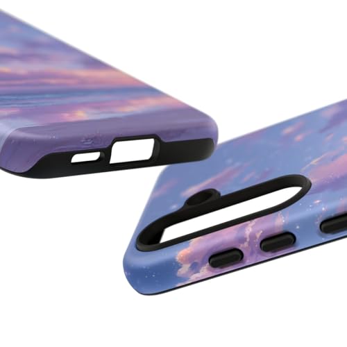 Coque rigide Samsung S24 antichoc et anti-traces violette mate