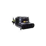 Tornado Industries 98780, Windshear Storm 120V Black Deluxe Portable Blower Fan